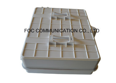 IP65 الأشعة فوق البنفسجية مقاومة الألياف البصرية إنهاء مربع الجدار / القطب جبل ABS المواد البلاستيكية