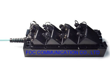 العلبة مربع إنهاء Ftth المستدامة مع 12 الأساسية MPO توزيع مروحة خارج الضفيرة
