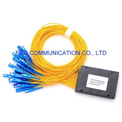 وحدة ABS G.657A SC UPC 1650nm 1x32 مقسم الألياف البصرية للاتصالات