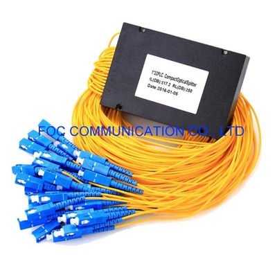 وحدة ABS G.657A SC UPC 1650nm 1x32 مقسم الألياف البصرية للاتصالات