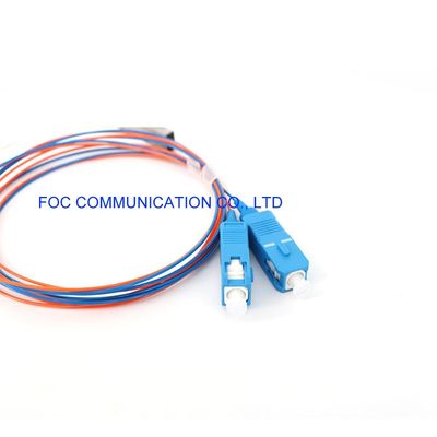 CATV LAN SM LSZH 1x2 PLC Splitter Mini Tube 1650nm لشبكات FTTH