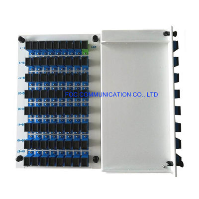 1260nm CATV SC UPC Fiber PLC Splitter 1 × 64 Ftth Plc Splitter