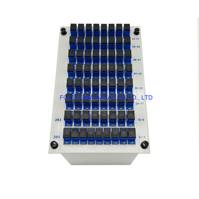 1260nm CATV SC UPC Fiber PLC Splitter 1 × 64 Ftth Plc Splitter