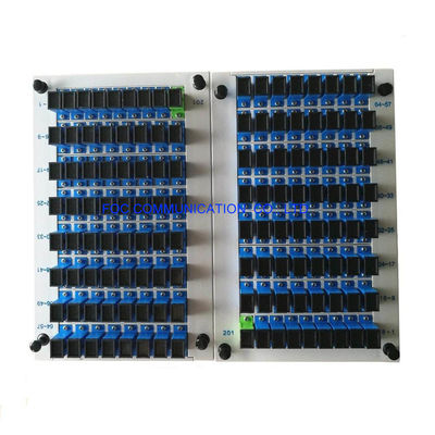 1260nm CATV SC UPC Fiber PLC Splitter 1 × 64 Ftth Plc Splitter