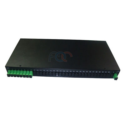 FC UPC 1x8 Rack Mount Plc Splitter لشبكة بصرية سلبية FTTH