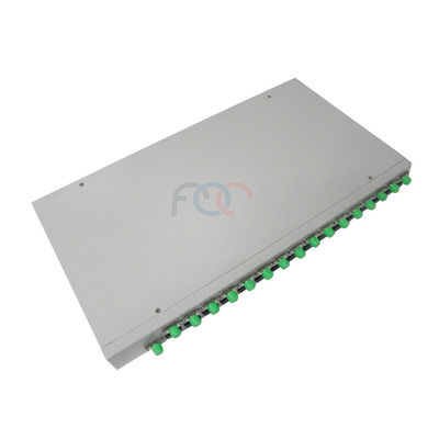 رف جبل FTTP Fiber PLC Splitter PON LAN Low PDL FTTH PLC Splitter