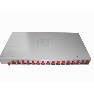 رف جبل FTTP Fiber PLC Splitter PON LAN Low PDL FTTH PLC Splitter
