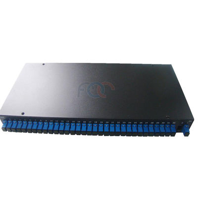 1U Rack Mount PLC Splitter Box Cold Steel 1 × 32 Low Insertion Loss