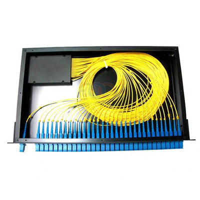 1U Rack Mount PLC Splitter Box Cold Steel 1 × 32 Low Insertion Loss