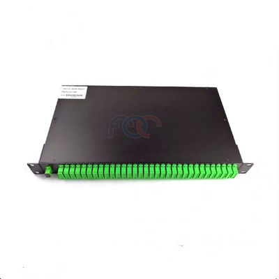 FTTC Fiber PLC Splitter 1-64F Rack Mount 1650nm FTTH PLC Splitter