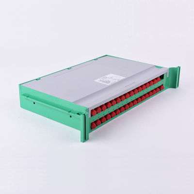FC UPC الألياف البصرية PLC الفاصل 1x32 19 بوصة صينية Ftth Plc الفاصل