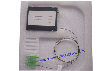 ارتفاع عزل 8 قناة معدد، وحدة DWDM 250um 900um 2mm في 3MM