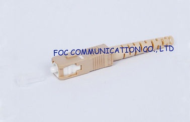 شبكات FTTH الألياف البصرية موصل، SC FC ST LC MM التصحيح الحبل الموصل