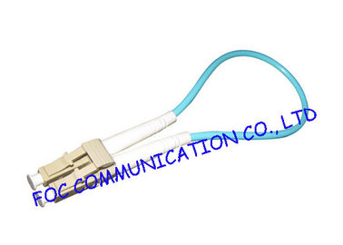 LC / UPC OM3 الاسترجاعات الألياف البصرية للاتصالات التصحيح الحبل Cutomized