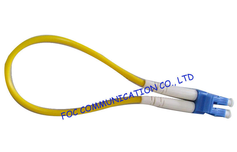 الألياف البصرية التصحيح الحبل LC / UPC الاسترجاع اختبار الكابلات الاتصالات السلكية واللاسلكية Cutomized